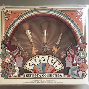 Sephora x Coach Brush Set.